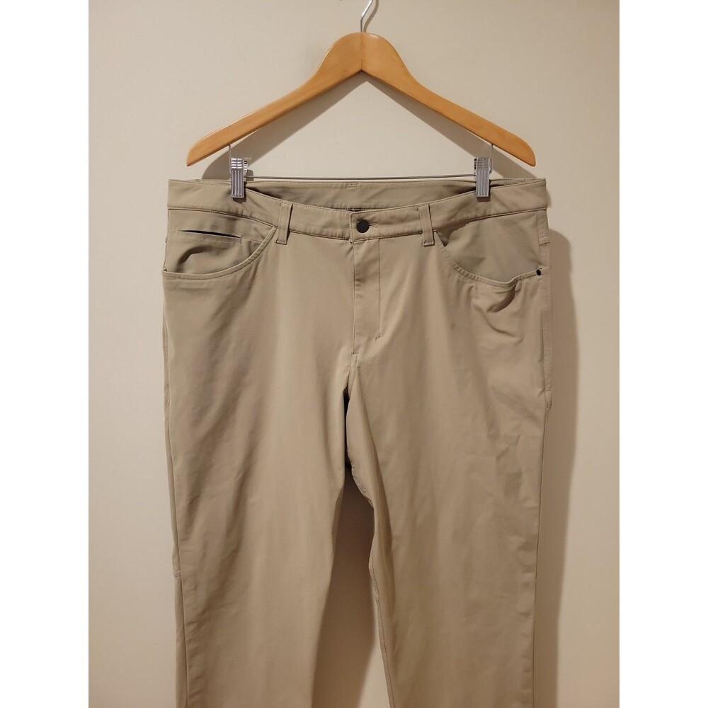 Lululemon ABC Pants Classic Fit Trouser Warpstreme M5426S Size 38x33.5 Tofino - Picture 3 of 8